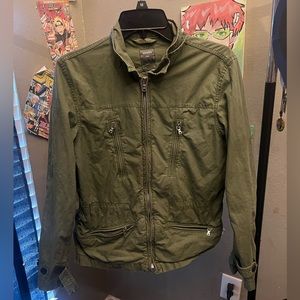 green khaki gap army jacket